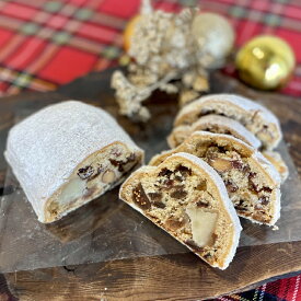 【ふるさと納税】【salut!!】Xmasシュトーレン（11、12月発送商品です）スイーツ 洋菓子 ケーキ おすすめ ラム酒 ドライフルーツ ナッツ デザート パン ギフト 贈り物