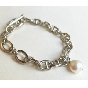 yӂ邳Ɣ[Łz[CherieIWiuXbg]pearl chain brace / silver