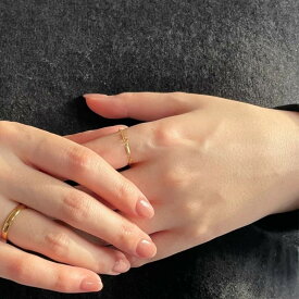 【ふるさと納税】【LENERAオリジナルリング】plano ring / 14kgf