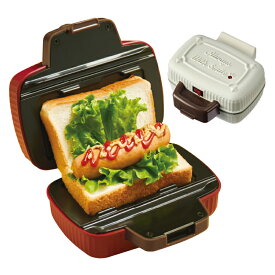 【ふるさと納税】〈レコルト〉ホットサンドメーカー ホワイト RPS-3(W) プレスサンドメーカーミニ 電気 食パン 1枚 ハーフ ホットサンド 耳まで焼ける コンパクト かわいい パン 朝食 ランチ おうちカフェ 軽食 おやつ ほっとさんど 1枚焼き レシピ付き 東京都 渋谷区