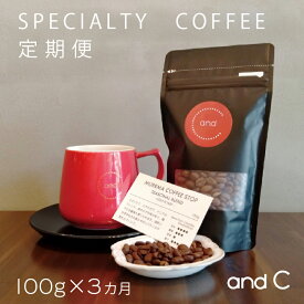 【ふるさと納税】 【3ヶ月定期便】［千駄ヶ谷のおしゃれカフェ and C］セレクト焙煎豆セット スペシャルティコーヒー 東京都 渋谷区 ギフト プレゼント 豆 飲み比べ 送料無料