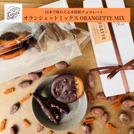 【ふるさと納税】オランジェット ミックス ORANGETTE MIX 9個 オレンジ スライス オレンジピール チョコ オレンジピールチョコ チョコレート お菓子 菓子 洋菓子 おやつ デザート スイーツ チョコレート菓子 ギフト 贈り物 プレゼント 東京 東京都 豊島区