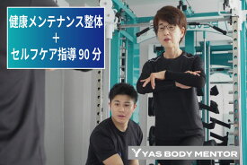 【ふるさと納税】健康メンテナンス整体＋セルフケア指導 90分