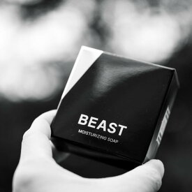【ふるさと納税】BEAST モイスチャライジングソープ【ユニセックス　アンチエイジング　男女兼用　雪解け水　シリカ】