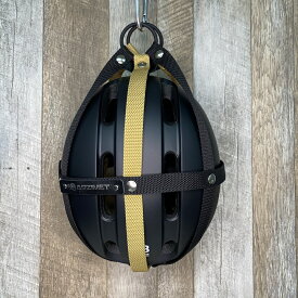 【ふるさと納税】KEI-CRAFT　ヘルメットホルダー「ARZIMET」（ゴールド）