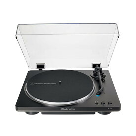 【ふるさと納税】オーディオテクニカ　ターンテーブルAT-LP70X BG(ブラック/グレー)