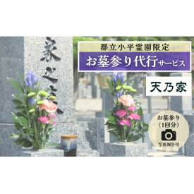 【ふるさと納税】【都立小平霊園】お墓参り代行サービス【1727870】