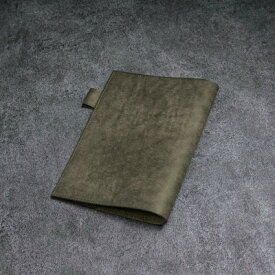 【ふるさと納税】【A5サイズ】本革手帳・ノートカバー/イタリアンレザー・プエブロ(グリージオ/灰)【1561686】