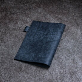【ふるさと納税】【B5サイズ】本革手帳・ノートカバー/イタリアンレザー・プエブロ(ナジョーレ/紺)【1561724】