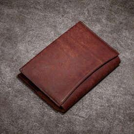 【ふるさと納税】【四六判:ソフトカバー】本革ブックカバー/イタリアンレザー・プエブロ(タバコ/茶)【1562760】