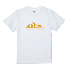 【ふるさと納税】CafeどすオリジナルTシャツ　A柄白　Lサイズ【1622599】