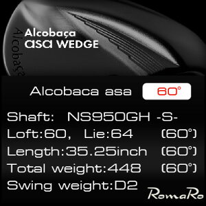 yӂ邳Ɣ[ŁzRomaRo Alcobaca asaWedge NS950GHS 60° J[}[^Ver.y1571727z