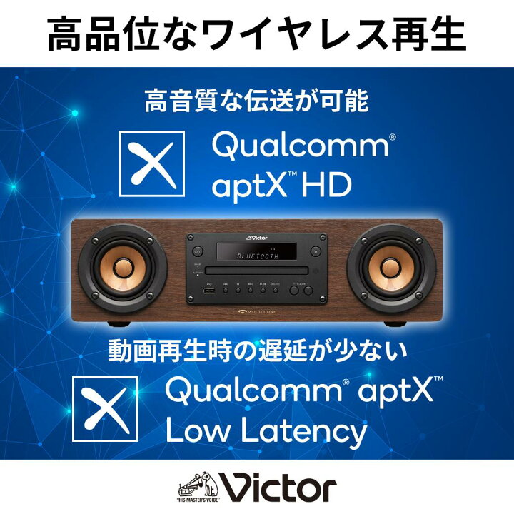 ?高年式＆美品?コンパクトコンポネントシステム Vicitor?EX-D6 2022 