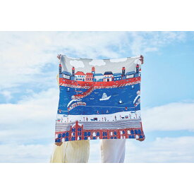 【ふるさと納税】【横浜柄】横浜捺染で染色したスカーフ | 衣料 ファッション 人気 おすすめ 送料無料