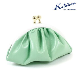 【ふるさと納税】小銭入れ　(PH0759) ライトグリーン／ホワイト〈キタムラ〉 | コインケース 小銭入れ ファッション 横浜 横浜市 キタムラ 雑貨 ファッション 人気 おすすめ 送料無料