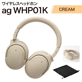 【ふるさと納税】【2049】【CREAM】ag WHP01K　ワイヤレスヘッドホン