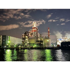 【ふるさと納税】川崎工場夜景屋形船クルーズ乗船クーポンと川崎工場夜景特製グッズ3点セット　2名様分 | 券 金券 人気 おすすめ 送料無料