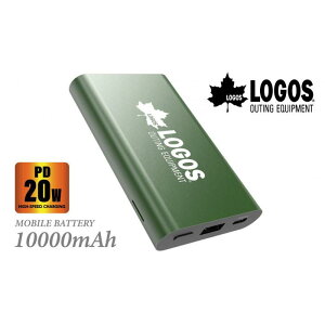 yӂ邳Ɣ[Łz_r[Ly[{^ LOGOSoCobe[ 10000mAh PD20WΉ LG-LP124yJ[Iz | Ɠd i lC  