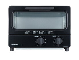 【ふるさと納税】オーブントースター 東芝 HTR-P3(K) | 横幅30cm コンパクト 温度調節 約80℃～230℃ タイマー最大15分 家電 キッチン家電 パン トースト 2枚焼き ピザ お餅 料理 アレンジ トースター 1年保証 新生活 人気 おすすめ 楽天ふるさと納税