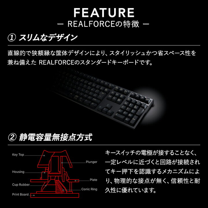 楽天市場】【ふるさと納税】東プレ REALFORCE R3S 有線 静電容量無接点 