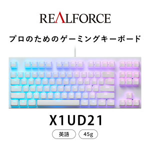 yӂ邳Ɣ[Łzv REALFORCE GX1 Q[~OL[{[h pz 45gi^FX1UD21j