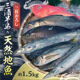 【ふるさと納税】お刺身用 三浦半島の天然地魚 三枚おろし 約1.5kg 刺身 魚 処理済み 下処理済み 三枚おろし　【長井水産株式会社】[AKAJ028]