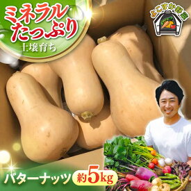 【ふるさと納税】バターナッツ 約5kg 【鈴也ファーム】[AKCE022]