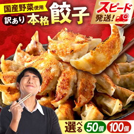 【ふるさと納税】【選べる個数】訳あり 本格 餃子 50~100個セット ぎょうざ 国産 ギョーザ 野菜 わけあり ワケアリ 冷凍餃子 ジューシー 中華 セット 詰め合わせ 国産野菜 大容量 たっぷり 惣菜 おいしい【株式会社オウモリ食品】[AKHQ001]5千円 5000円 8千円 8000円