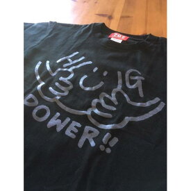 【ふるさと納税】鎌倉ブランドの老舗「KAMAKULAX」の定番オリジナルHUG POWER ! Tシャツ【ブラック】Mサイズ