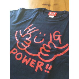 【ふるさと納税】鎌倉ブランドの老舗「KAMAKULAX」の定番オリジナルHUG POWER ! Tシャツ【ネイビー】Sサイズ