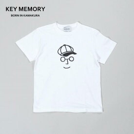 【ふるさと納税】【KEYMEMORY 鎌倉】キャスケットイラストTシャツ WHITE