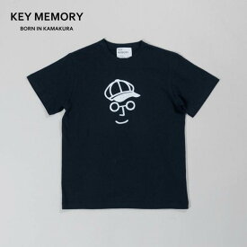 【ふるさと納税】【KEYMEMORY 鎌倉】キャスケットイラストTシャツ NAVY