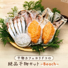 【ふるさと納税】干物カフェ　ヨリドコロ 絶品干物セット ～Beach～ | 干物 ひもの カルシウム 乾物 あじ さば しらす さつま揚げ 自家製 ごはん ご飯 お供 ご飯のお供 おつまみ 小魚 海鮮 冷凍 冷凍便 送料無料 神奈川 鎌倉