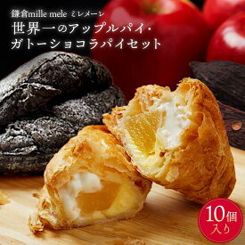 【ふるさと納税】世界一のアップルパイ・ガトーショコラパイセット10個入り | アップルパイ ガトーショコラ りんご 林檎 アップル パイ ガトーショコラパイ スイーツ デザート 人気 有名 お菓子 洋菓子 おすすめ プレゼント 贈答 神奈川 鎌倉