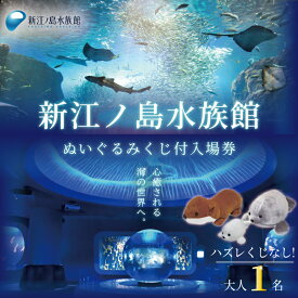【ふるさと納税】 新江ノ島水族館 ぬいぐるみクジ 付き入場券 大人1枚 チケット 水族館 イルカショー 体験チケット 体験型 アクティビティ 入場券 前売り券 お土産 ギフト 旅行 観光 トラベル 関東 江の島 江ノ島 えのすい レジャー プレゼント 神奈川 湘南 藤沢