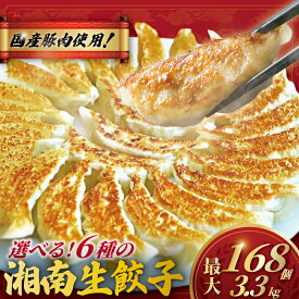 【ふるさと納税】 餃子 最大 168個 3.3kg 国産豚肉 ご当地餃子 選べる 内容量 6種 大きい 肉汁 ぎょうざ 手作り 豚肉 豚 肉 お肉 国産豚 肉餃子 野菜餃子 焼き餃子 ギョーザ 冷凍餃子 生餃子 水餃子 おかず 簡単調理 飲茶 中華 冷凍食品 グルメ 大容量 おすすめ 神奈川 藤沢