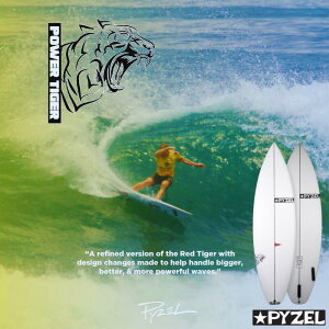 yӂ邳Ɣ[Łz pC[ T[t{[h PYZEL SURFBOARDS POWER TIGER T[tB C g }X|[c g ]̓ ]m PYZEL SURFBOARDS JAPAN  _ސ Ó 