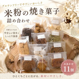 【ふるさと納税】 焼き菓子 詰め合わせ グルテンフリー 米粉 焼菓子 お菓子 スイーツ 11個 おやつ ヴィーガン ごほうび プレゼント ギフト 小麦粉不使用 卵不使用 乳製品不使用 ピロール 米 SACHI菓子 神奈川 湘南 藤沢