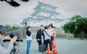小田原で写真撮影