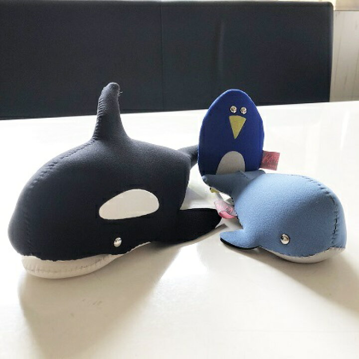 楽天市場 ふるさと納税 うみのなかまたちセット 3 シャチ ミニクジラ ペンギン 雑貨 日用品 キャラクター 神奈川県茅ヶ崎市