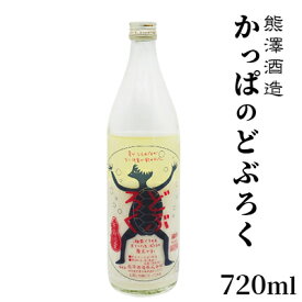 【ふるさと納税】【湘南唯一の蔵元】熊澤酒造 かっぱのどぶろく 720ml 10度 天青河童のどぶろく※2024年5月以降に順次配送　【 お酒 蔵元 アルコール こだわり 日本酒 井戸 汲み上げ 酵母 酸味 】