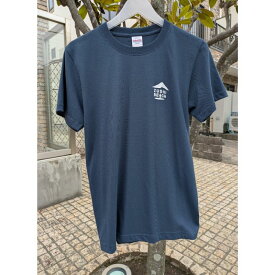 【ふるさと納税】逗子オリジナルTシャツ ZUSHI LOCAL「Rising Sun ネイビー」 半袖 洋服 服 男女兼用 オリジナル 生活雑貨 ファッション 日用品 おしゃれ