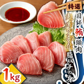 【ふるさと納税】 特選 目鉢鮪 頭肉 超希少部位 脂ハチの身 1kg マグロ 鮪 まぐろ 目鉢マグロ 目鉢まぐろ 魚 海産物 魚類 魚貝類 希少 希少部位 頭肉 脂がのった 珍しい ハチの身 おいしい テイ・エス・シイ 神奈川県 三浦市 おすすめ ランキング プレゼント ギフト