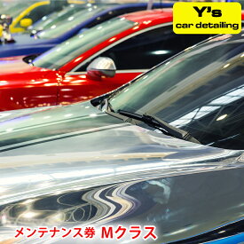 【ふるさと納税】Y's car detailing メンテナンス券 Mクラス [0179]