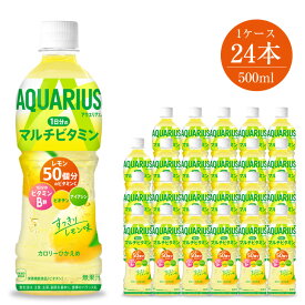 【ふるさと納税】アクエリアスビタミン500ml×24本セット5826-0054【スポーツドリンク ペットボトル スポーツ飲料 健康 アクエリアスビタミン500ml×24本セット 1983年4月に発売を開始 名前は英語で星座の水がめ座を意味 神奈川県 海老名市 】