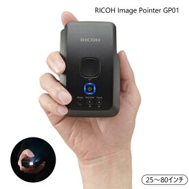 【ふるさと納税】リコー　プロジェクター　RICOH Image Pointer GP01　クラウドファンディングで商品化【携帯サイズプロジェクター HDMIでの入力も可能 ワイヤレス microHDMI 1.4 TypeDコネクタ 神奈川県 海老名市 】