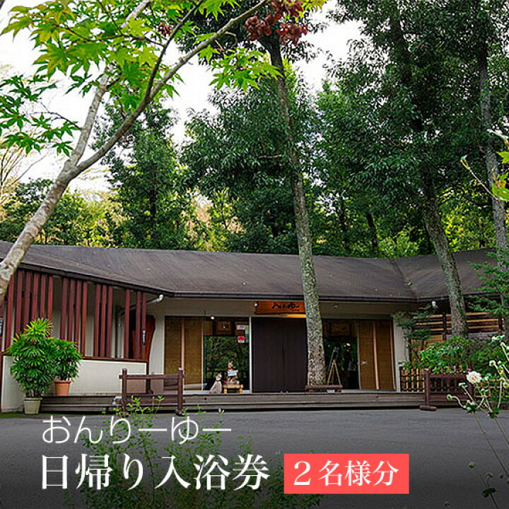 楽天市場】【ふるさと納税】おんりーゆー 日帰り入浴券（2名様）【温泉 