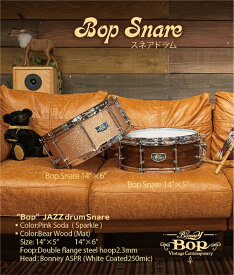 【ふるさと納税】“BOP” スネアドラム 14"×5" 石若 駿プロデュース【 楽器 神奈川県 南足柄市 】