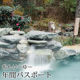 【ふるさと納税】おんりーゆー 年間パスポート【温泉 サウナ お風呂 結婚記念日 敬老の日 ギフト プレゼント 利用券 神奈川県 南足柄市 】
