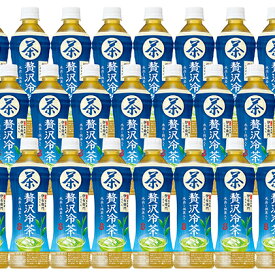 【ふるさと納税】サントリー伊右衛門　贅沢冷茶500ml×24本　【飲料・ドリンク・飲料類・お茶】